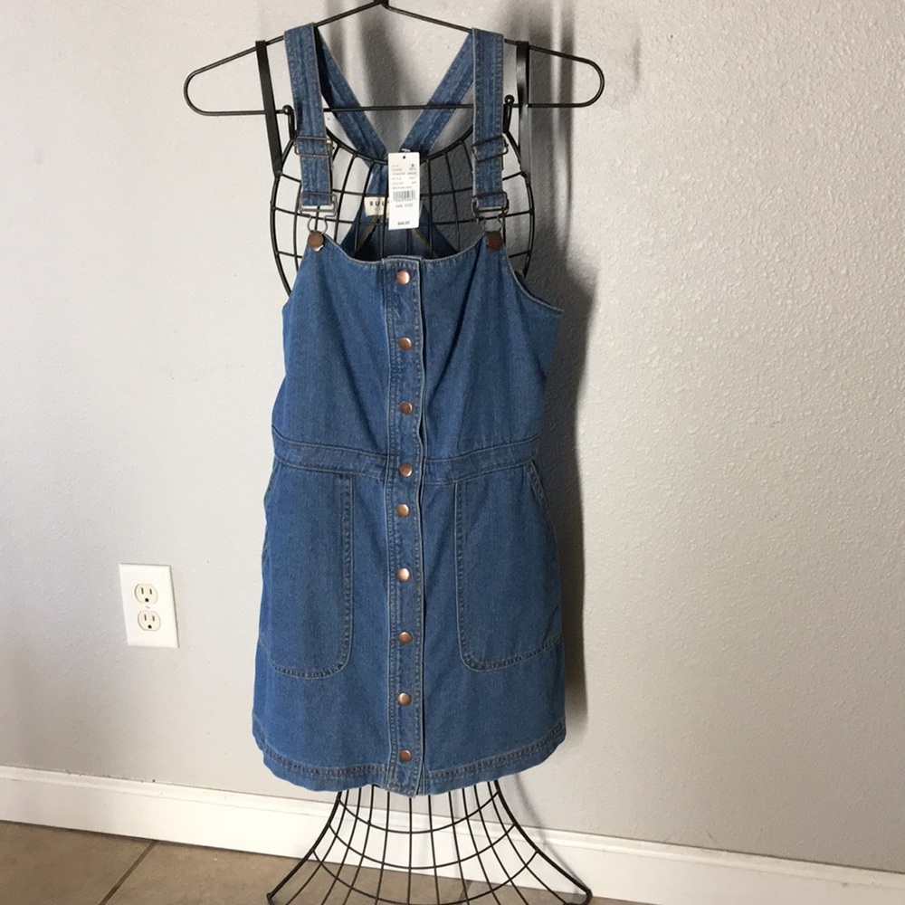 Bullhead Denim Bib Skirt
